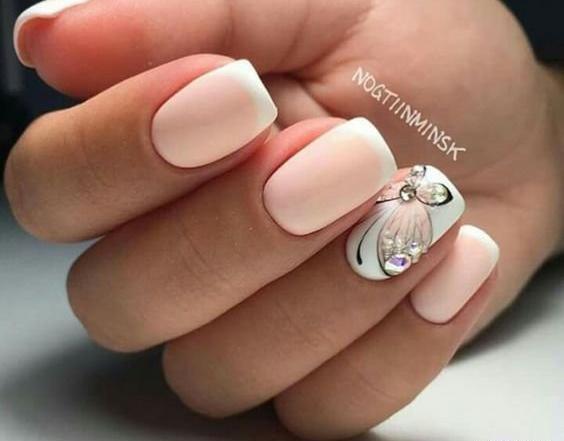 عکس مدل ناخن فرنچ بهاری