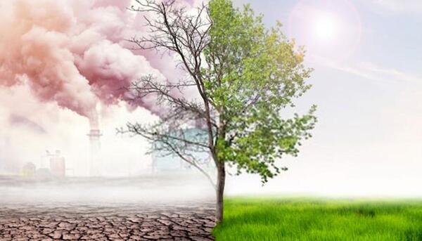 عکس هوای آلوده و تمیز