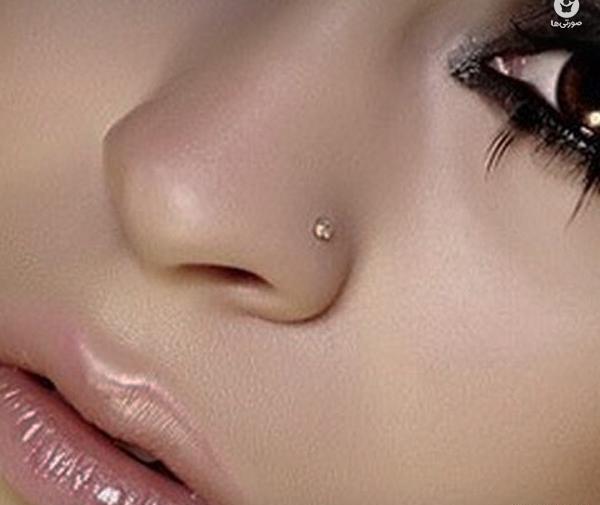 عکس نگین بینی طلا