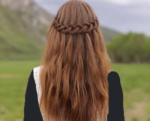 عکس بافت مو ساده دخترانه