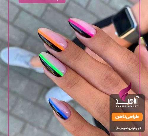 عکس طرح ناخن تابستانه