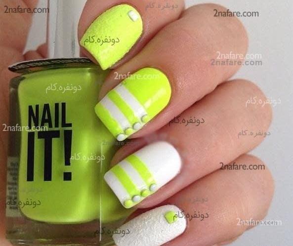 عکس طرح ناخن تابستانه