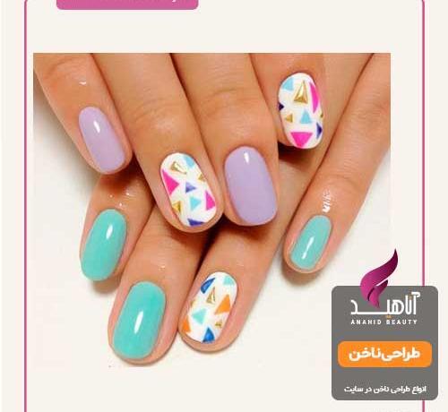 عکس طرح ناخن تابستانه