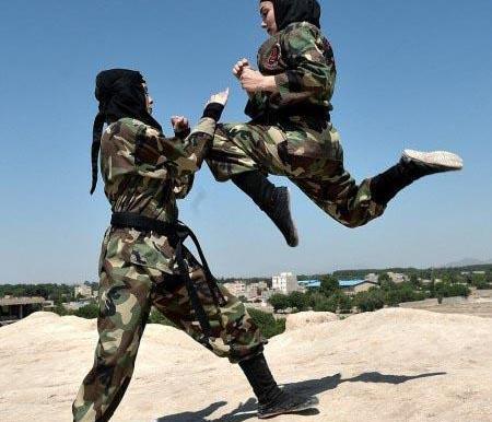 عکس پروفایل رزمی دخترانه