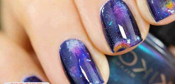 عکس مدل ناخن کوتاه زرشکی