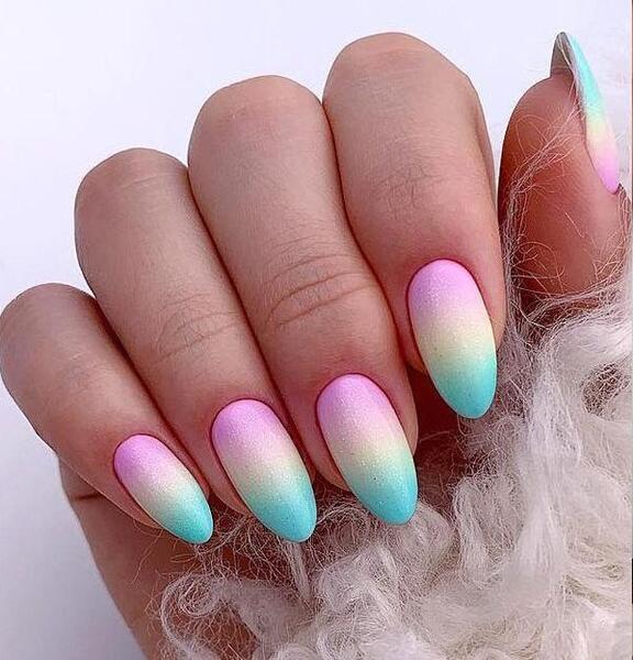 عکس جدیدترین مدل فرنچ ناخن 2021