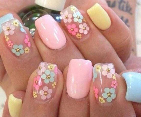 عکس مدل لاک ناخن پا ساده