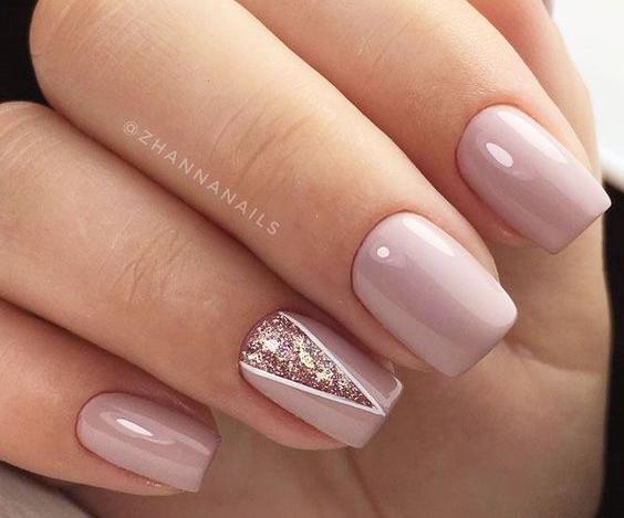 عکس مدل لاک ناخن پا ساده