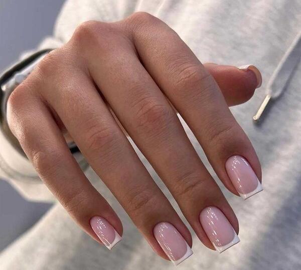 عکس مدل های جدید ناخن فرنچ