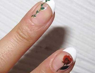 عکس مدل های جدید ناخن فرنچ