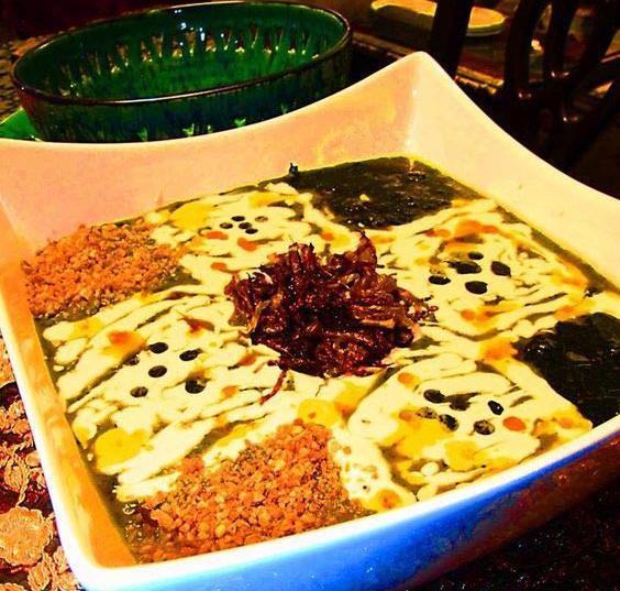 عکس از سفره افطاری