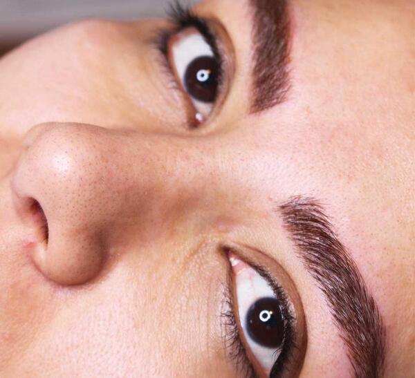 عکس مدل تاتو ساده ابرو