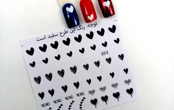 عکس طرح ناخن چهره