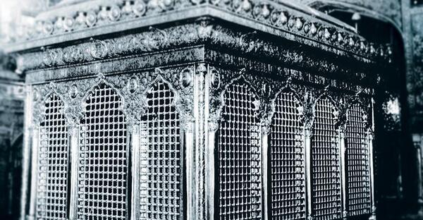 عکس داخل صحن امام رضا