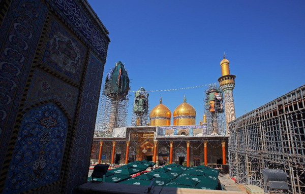 عکس داخل صحن امام رضا