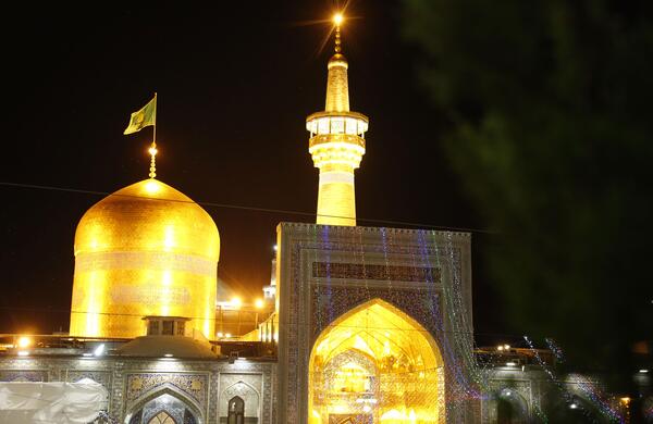 عکس داخل صحن امام رضا