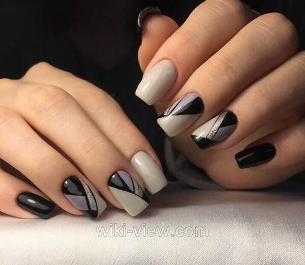 عکس مدل طراحی ناخن ساده جدید