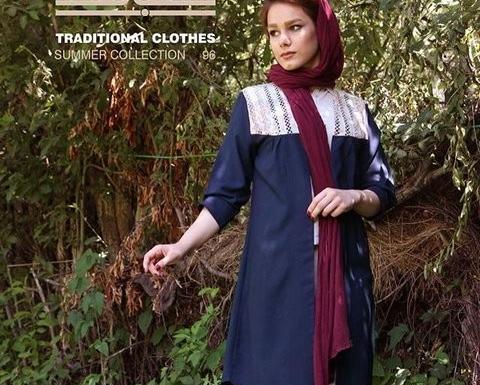عکس مانتوی دخترانه جلو باز
