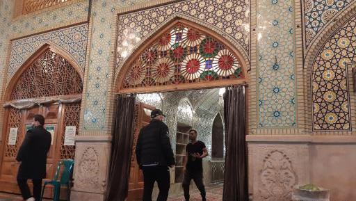 عکس داخل حرم شاهچراغ