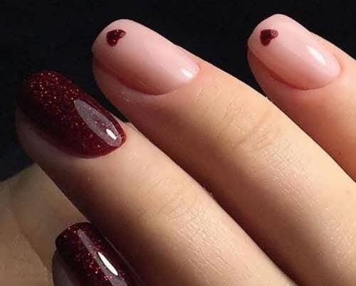 عکس مدل لاک ناخن ساده سفید