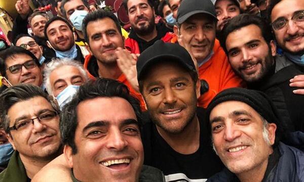 عکس محمد رضا گلزار پرسپولیس