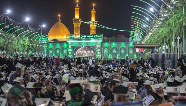 عکس نوشته شب قدر و ضربت خوردن حضرت علی