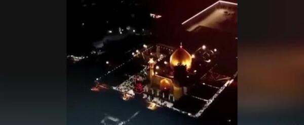 عکس نوشته شب قدر و ضربت خوردن حضرت علی