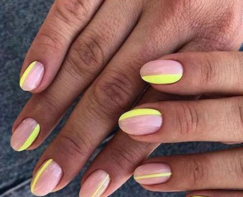 عکس طرح ناخن عاشقانه