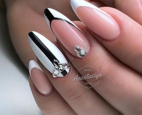 عکس مدل ناخن فرنچ