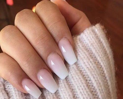 عکس طرح ناخن نقره ای سفید