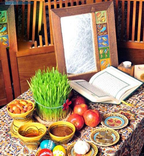 عکس تزیین سفره افطاری