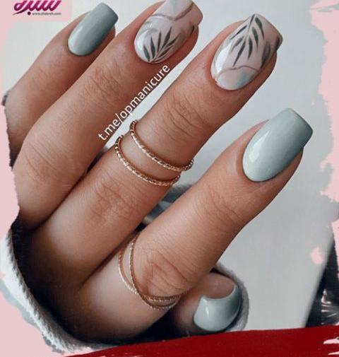 عکس مدل ناخن جدید زنانه
