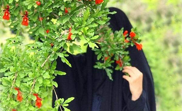عکس دختر چادری انیمه ای