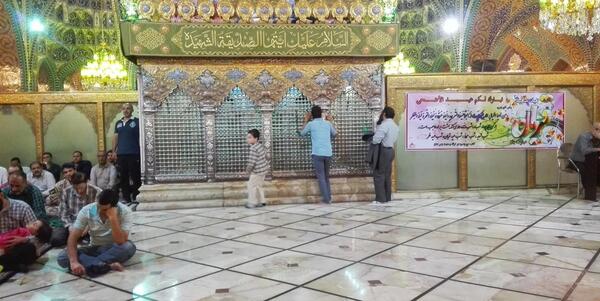 عکس ضریح حضرت رقیه