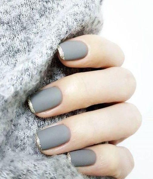 عکس مدل طراحی ناخن ساده و شیک