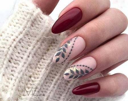 عکس مدل طراحی ناخن ساده و شیک
