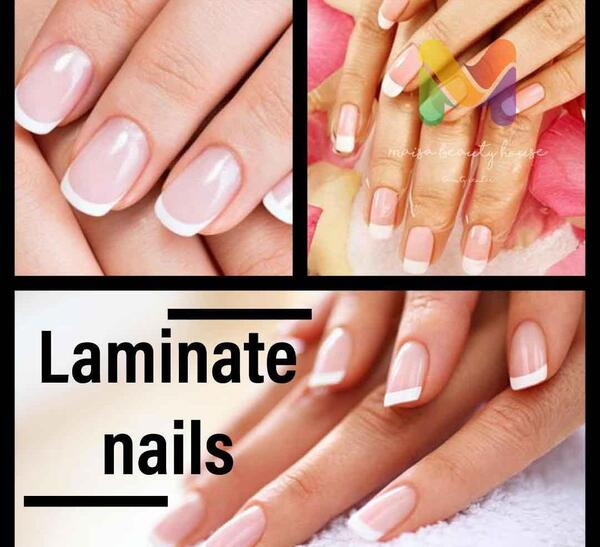 عکس طرح ناخن لمینت