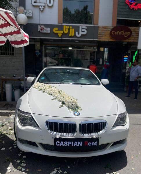 عکس بی ام و ماشین عروس