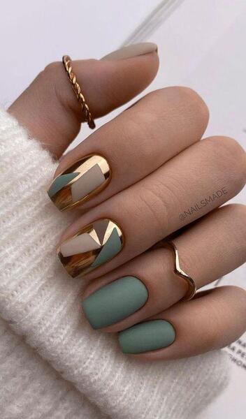 عکس مدل ژل ناخن ساده