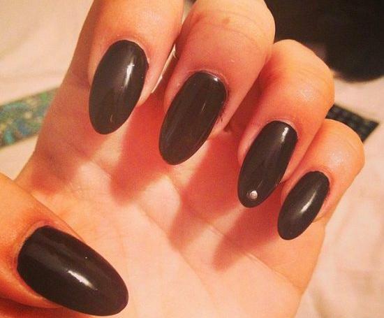 عکس مدل ناخن ذوزنقه