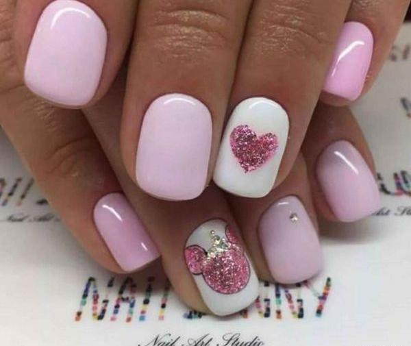 عکس مدل فرنچ ناخن کوتاه