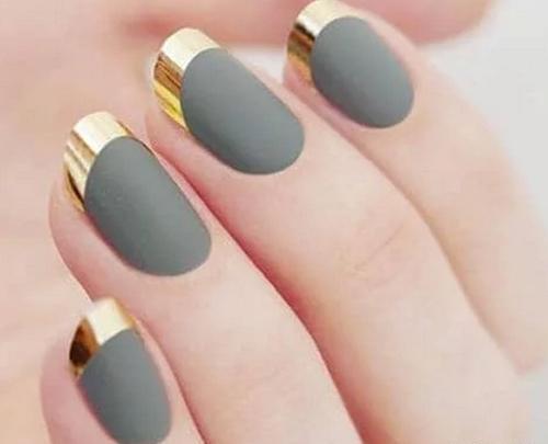عکس مدل ناخن قرمز ساده