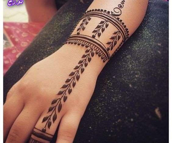 عکس مدل تاتو حنا ساده