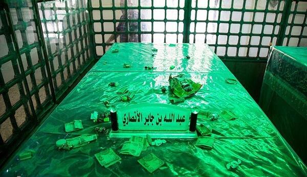 عکس ضریح رسول الله