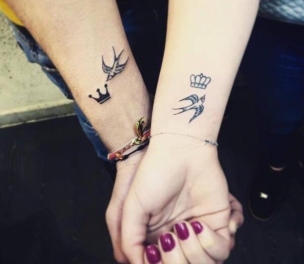 عکس طرح تاتو نوشته عشق