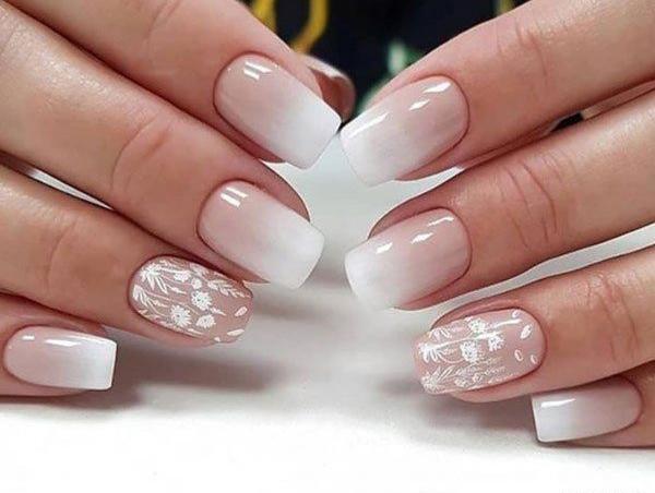 عکس مدل ناخن کوتاه مربعی