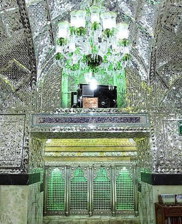 عکس قدیمی قبر ناصرالدین شاه