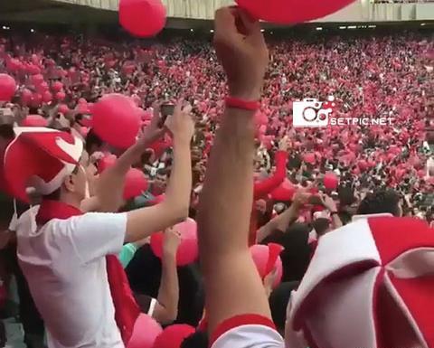 عکسهای طرفداران پرسپولیس