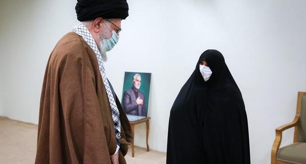 عکس قاسم و رهبر