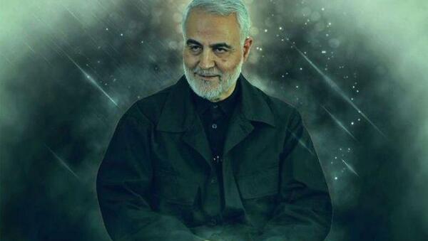 عکس گرافیکی قاسم سلیمانی